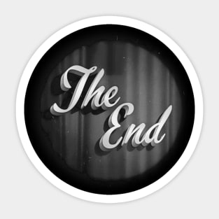 THE END Sticker